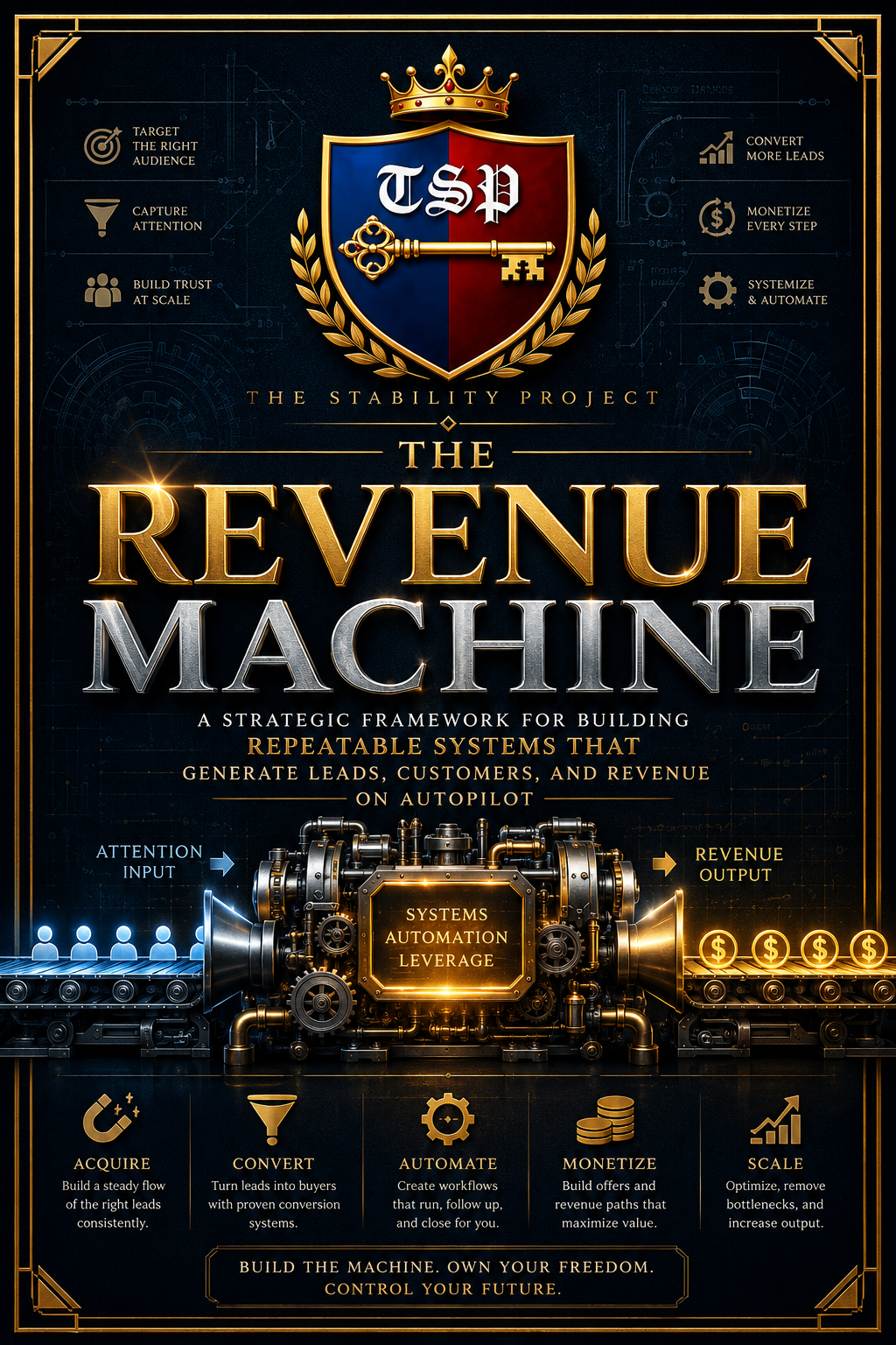 The Revenue Machine Kit: Blueprint Guide + HD Strategy Schematic🤖
